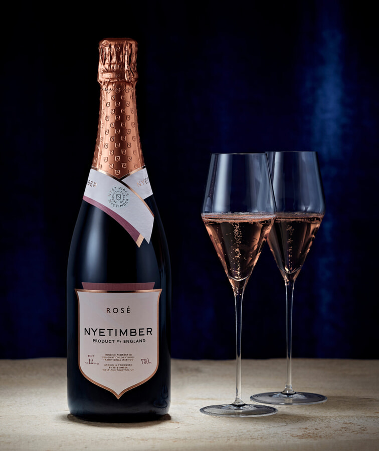 NYETIMBER Coronation ６本セット Sparkling Wine & Branded Wine Glasses Set | Nyetimber