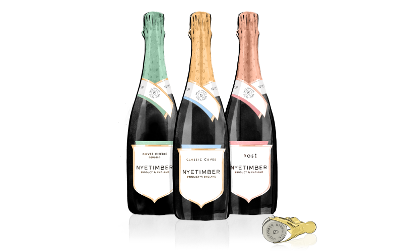 Buy English Sparkling Wine Online with Nyetimber