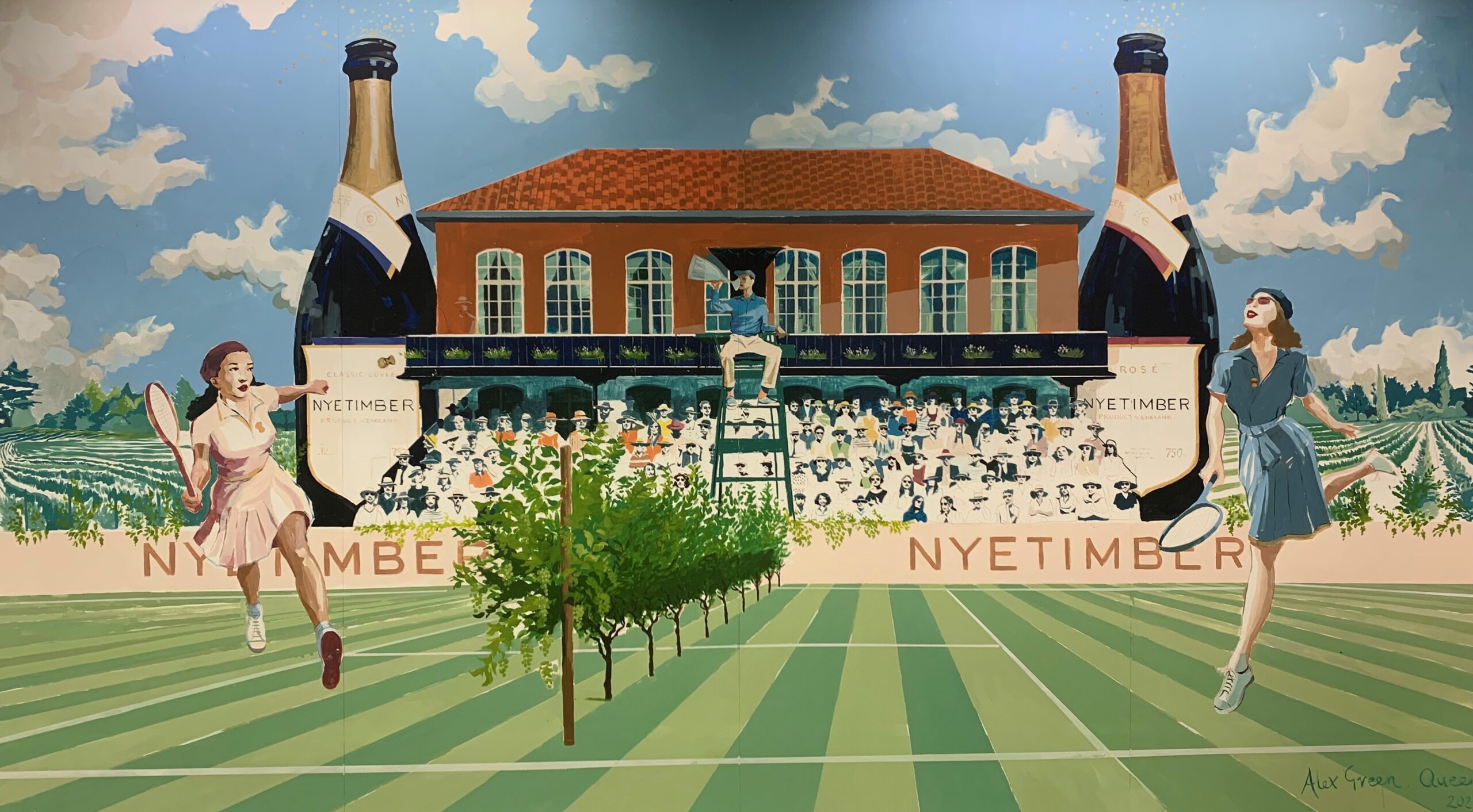 Queens Nyetimber_Painting2021