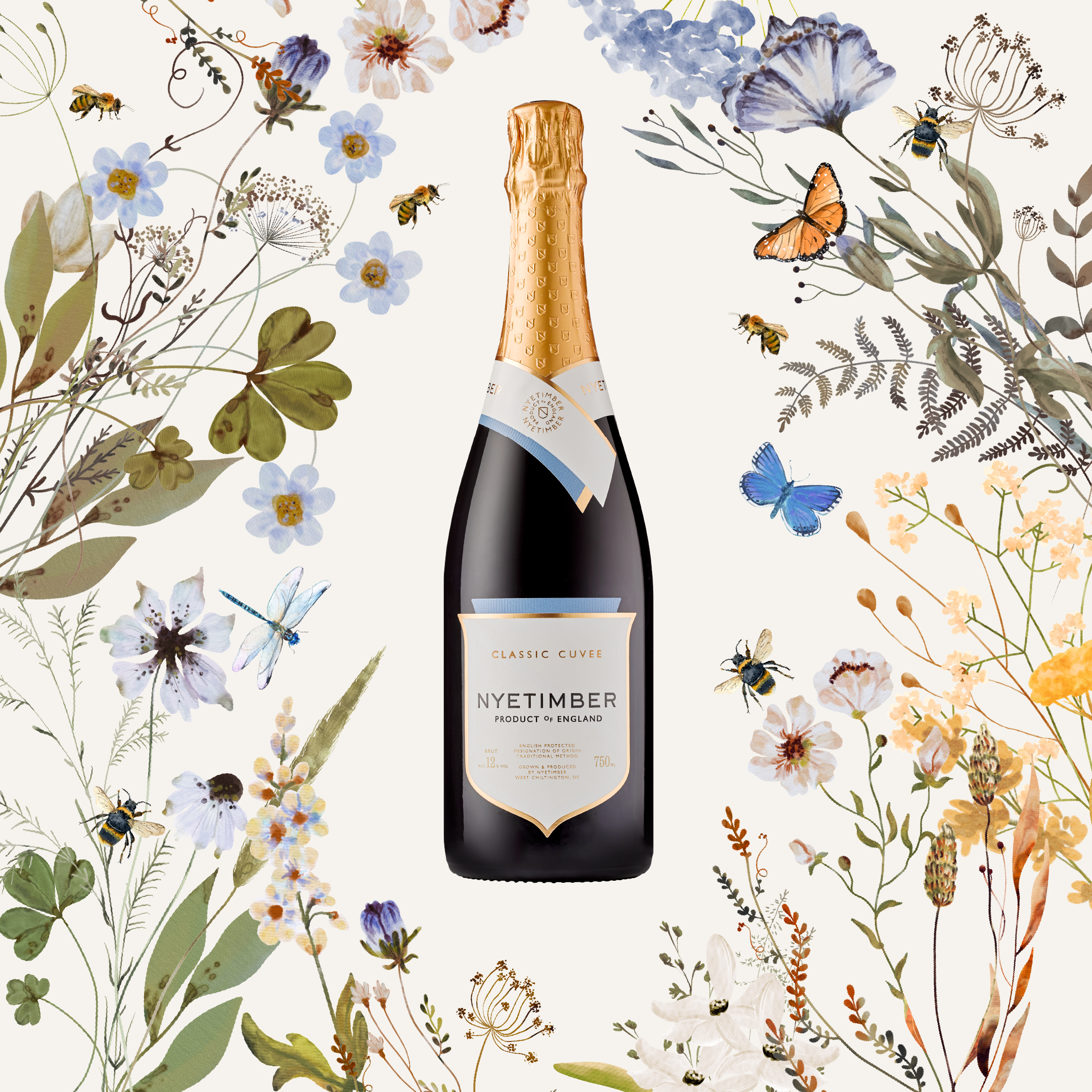 South Downs x Nyetimber Bee Lines Campaign