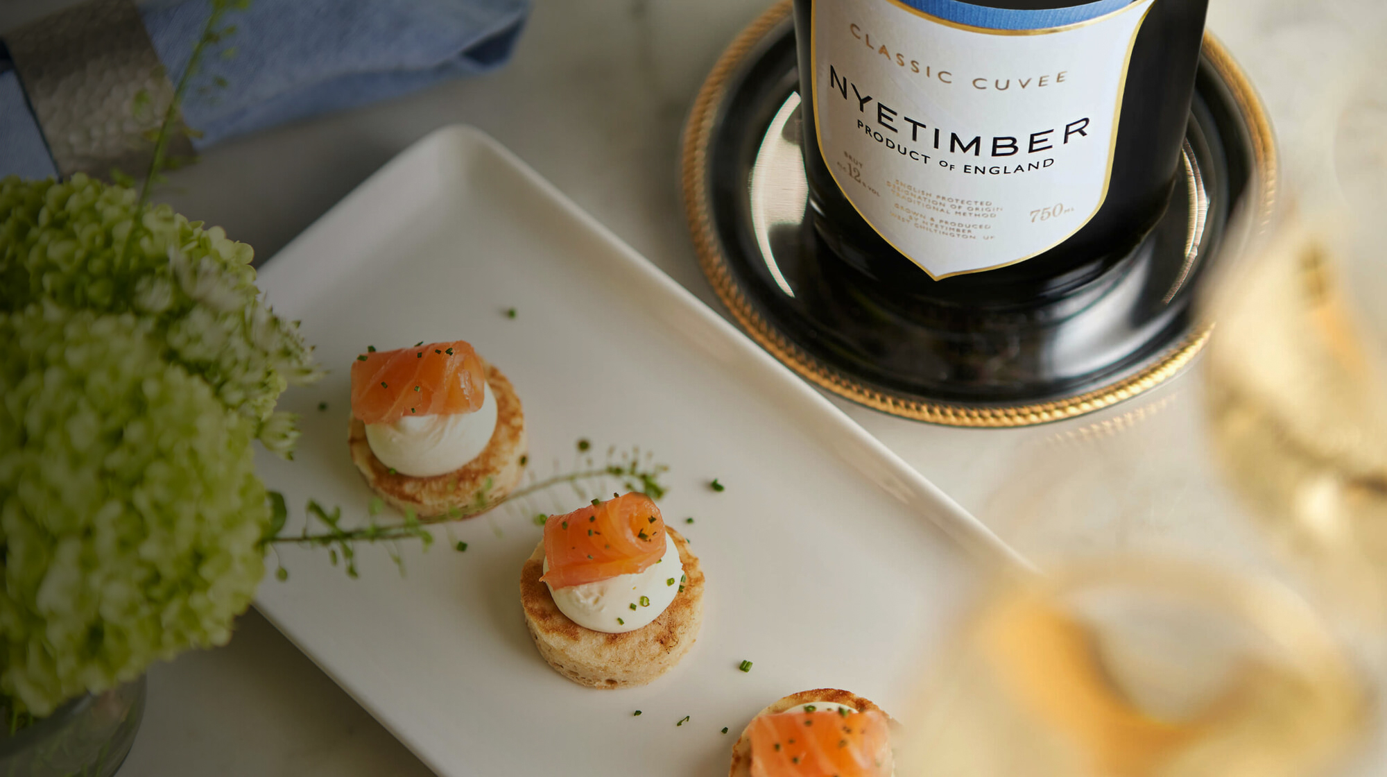 Nyetimber Wedding Wine Pairings