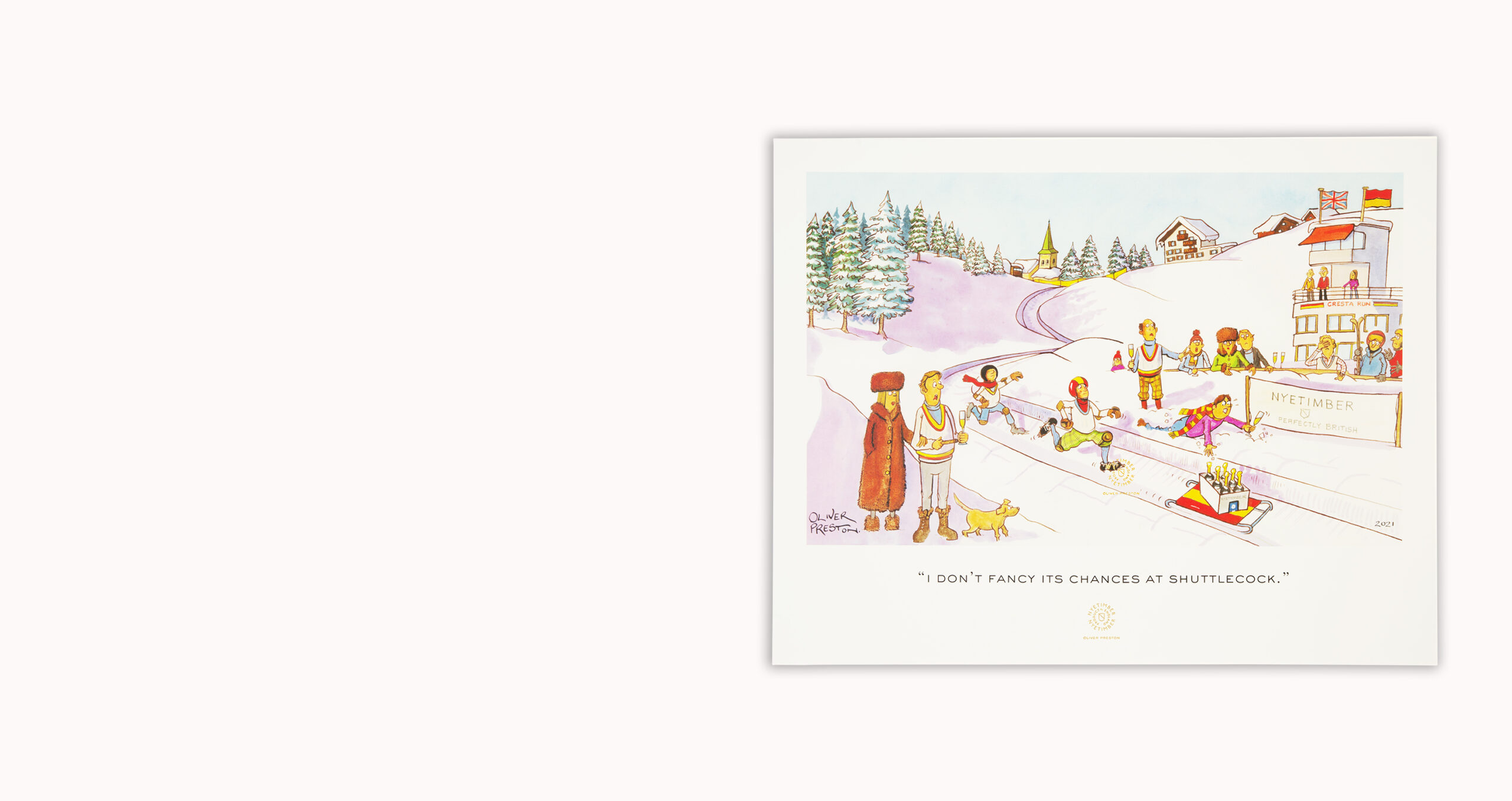 The Cresta Run by Oliver Preston