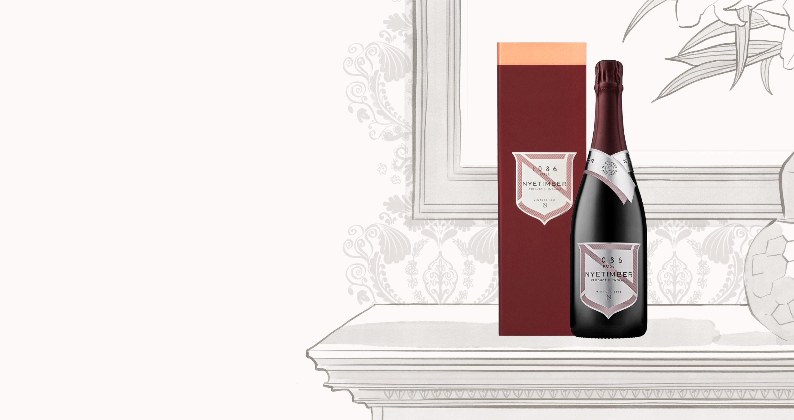 1086 Rosé 2013 by Nyetimber