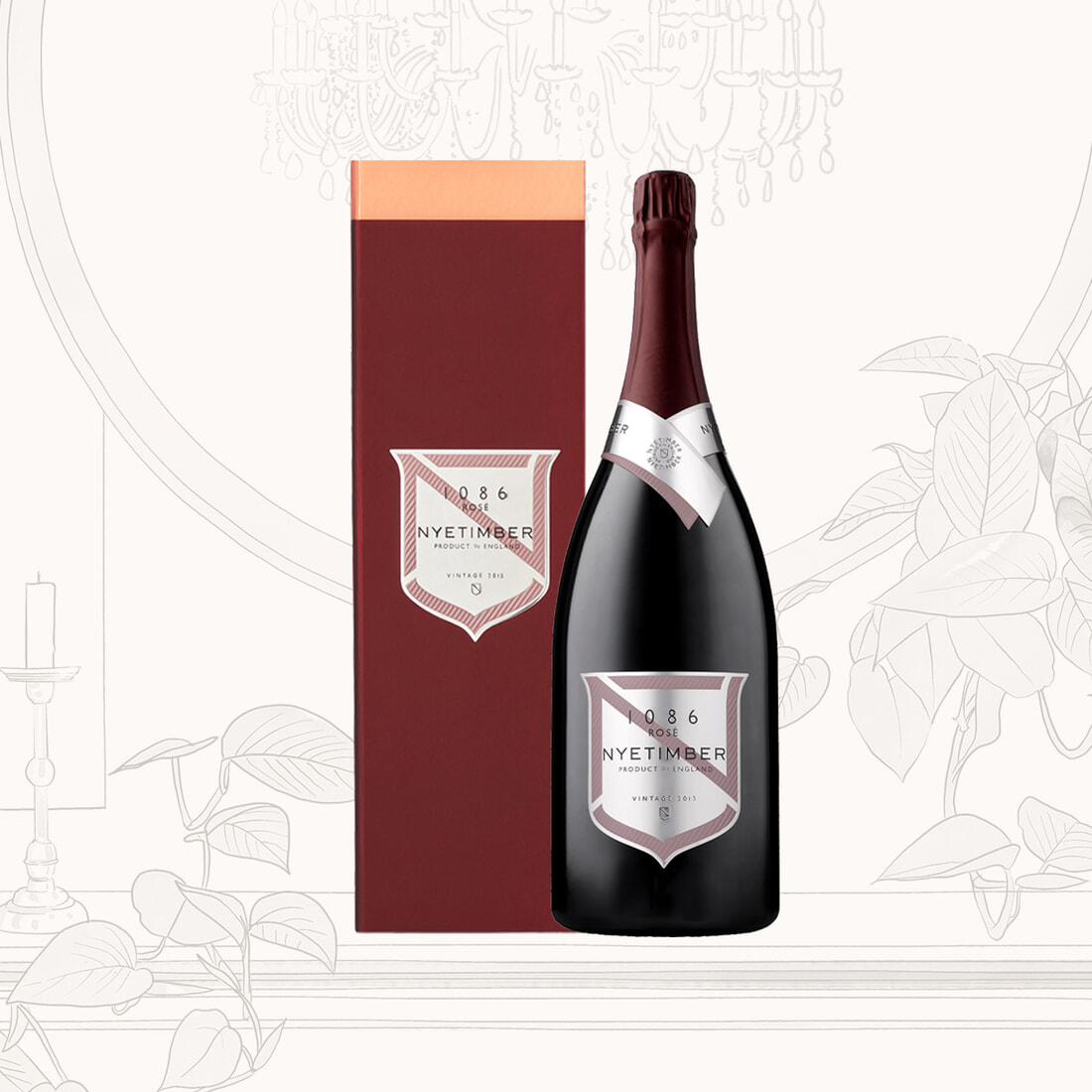 1086 by Nyetimber Rosé 2013 Vintage Magnum Sparkling Wine