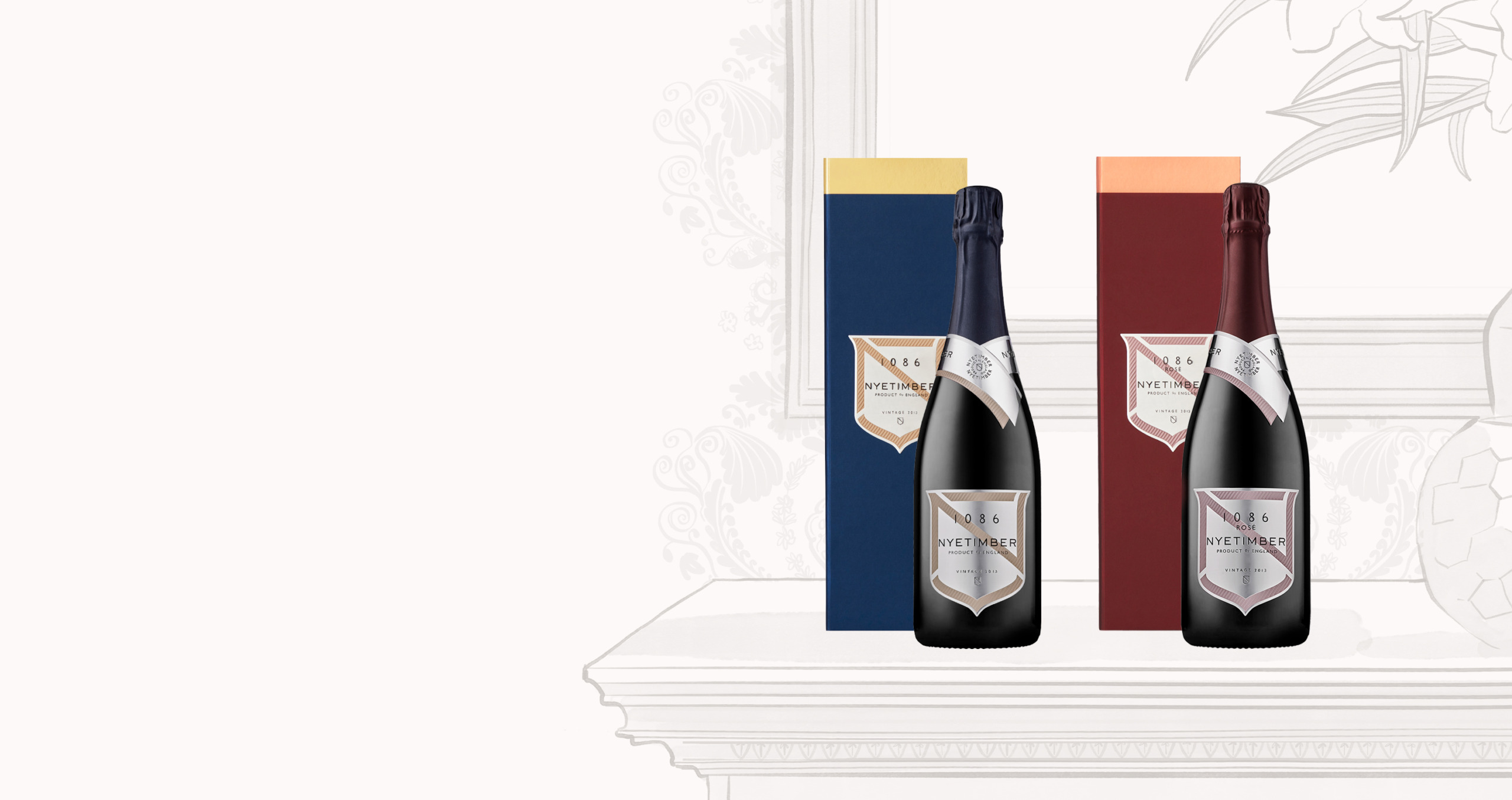 1086 2013 by Nyetimber Duo Set