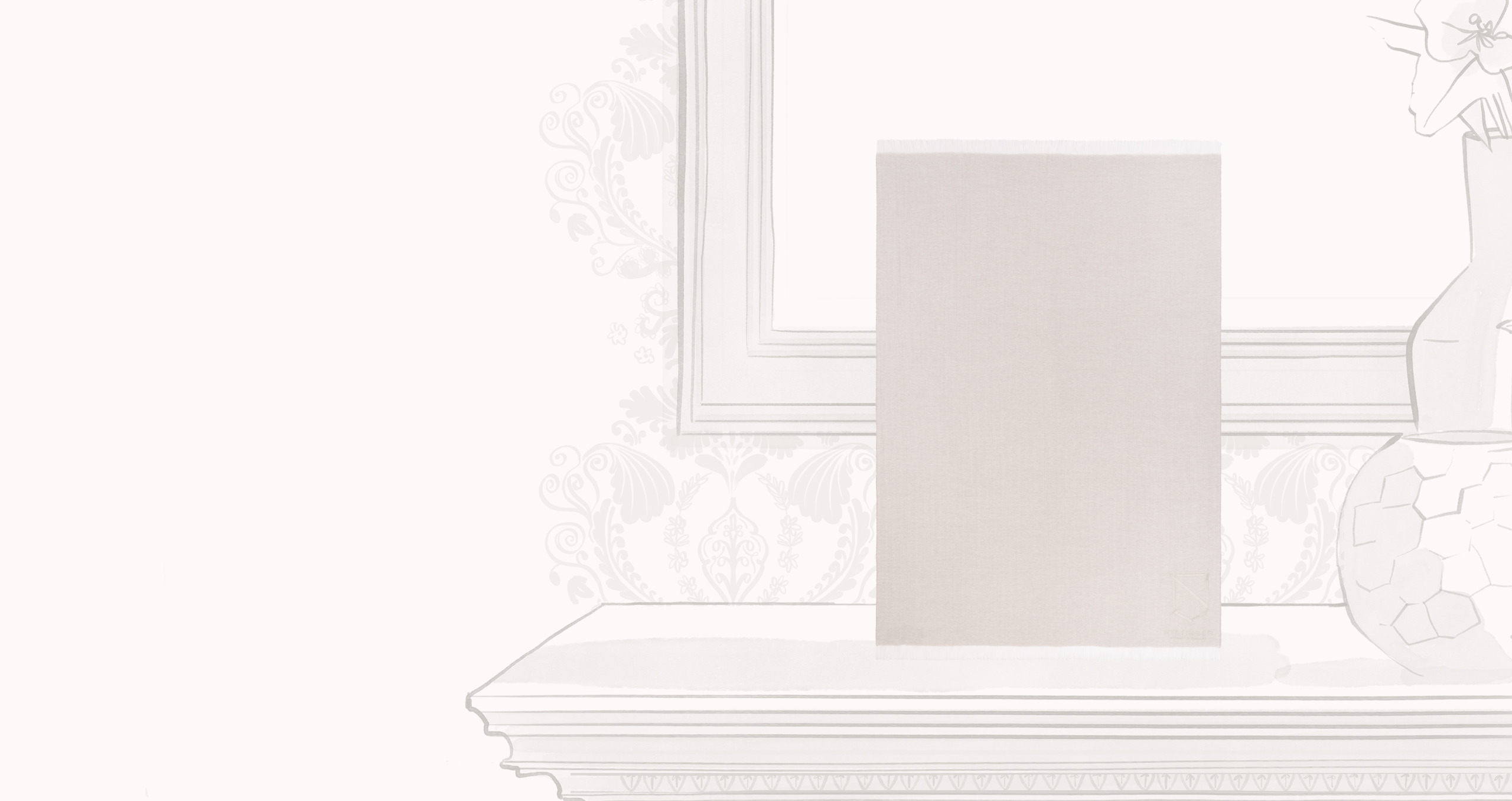 Nyetimber Merino Wool Blanket in Beige