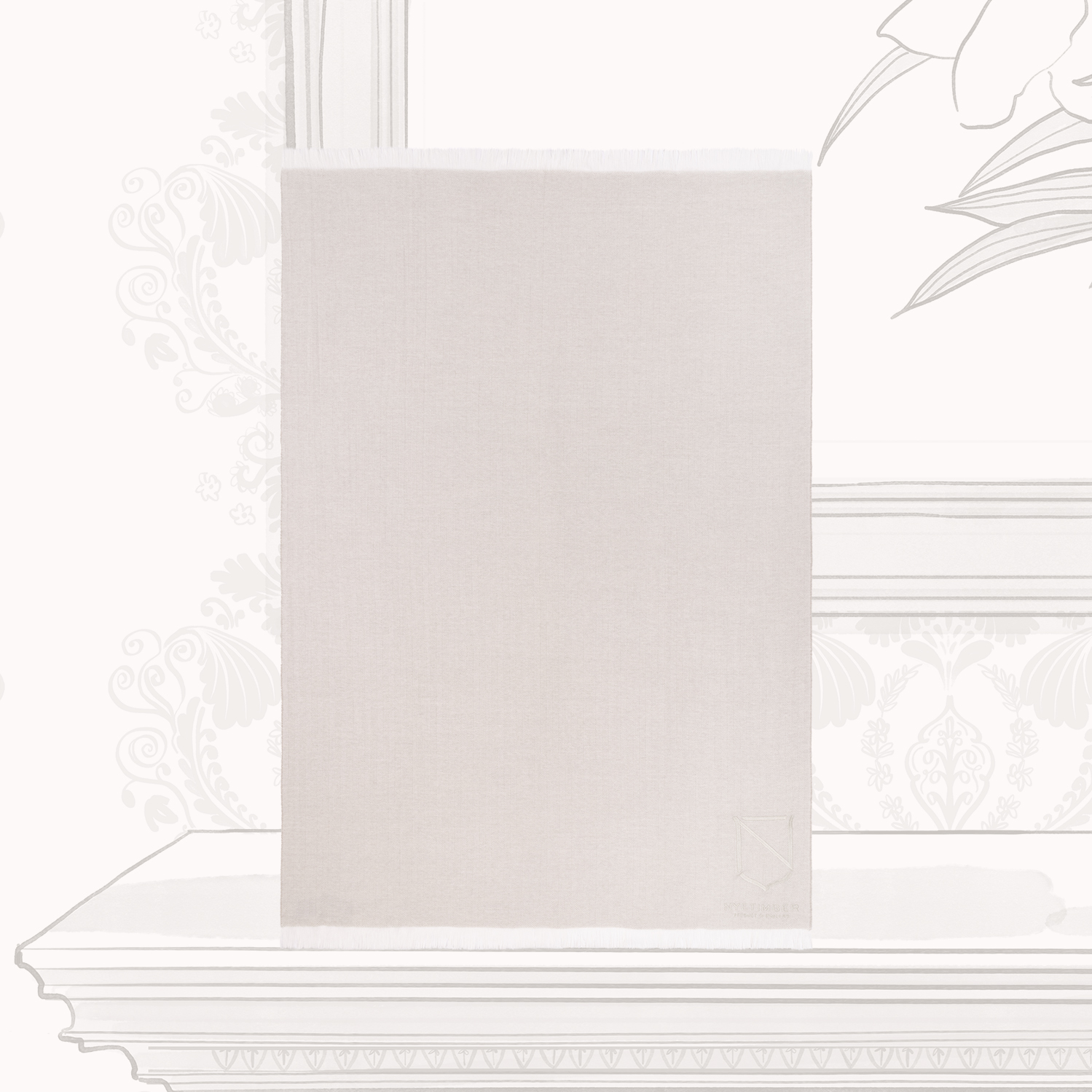 Nyetimber Merino Wool Blanket in Beige