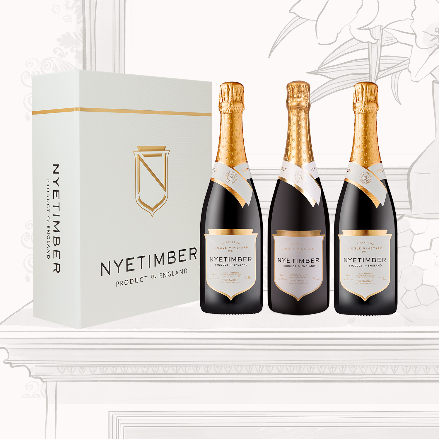 Nyetimber x Coutts Tillington Tasting Case